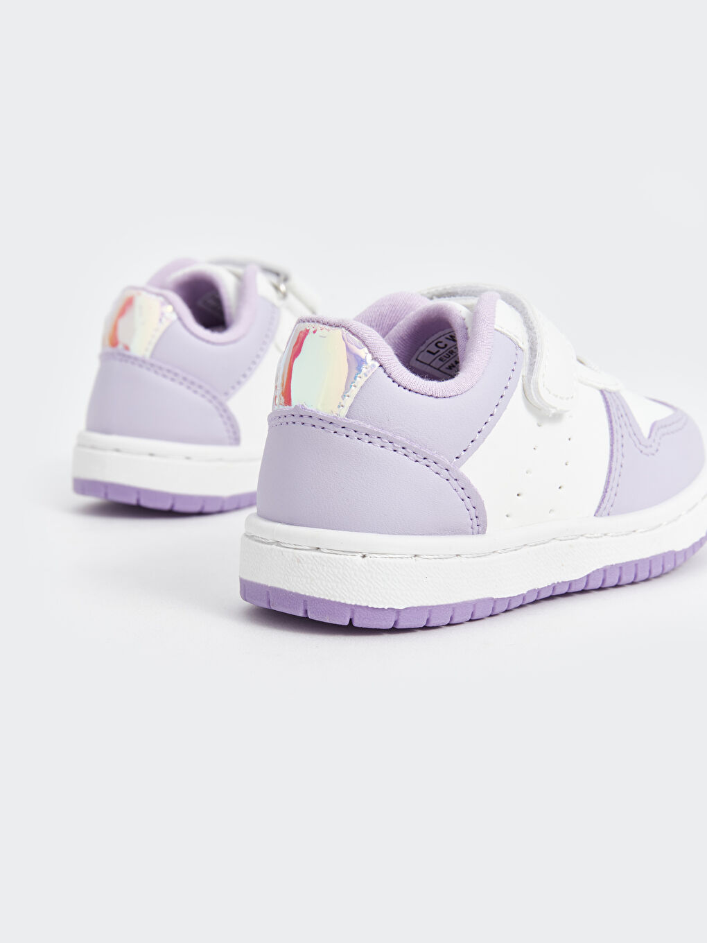 LCW STEPS Baby Girls' Sneakers with Laces & Hook-and-Loop -W4AB28Z1-Q6K