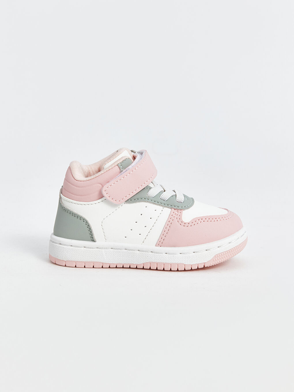 LCW STEPS Baby Girls' Sneakers with Laces & Hook-and-Loop -W4AB29Z1-Q6K