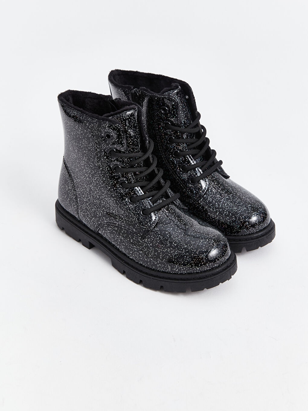 LCW STEPS Botte À Motifs Lacets et Fermeture Éclair pour Filles -W4AC46Z4-RQL