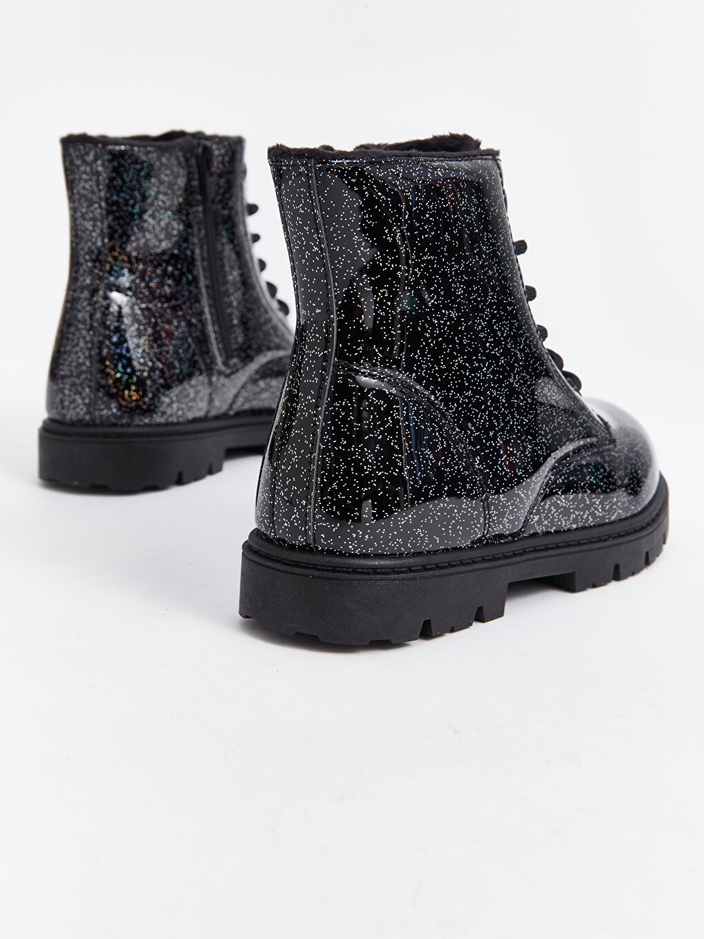 LCW STEPS Botte À Motifs Lacets et Fermeture Éclair pour Filles -W4AC46Z4-RQL