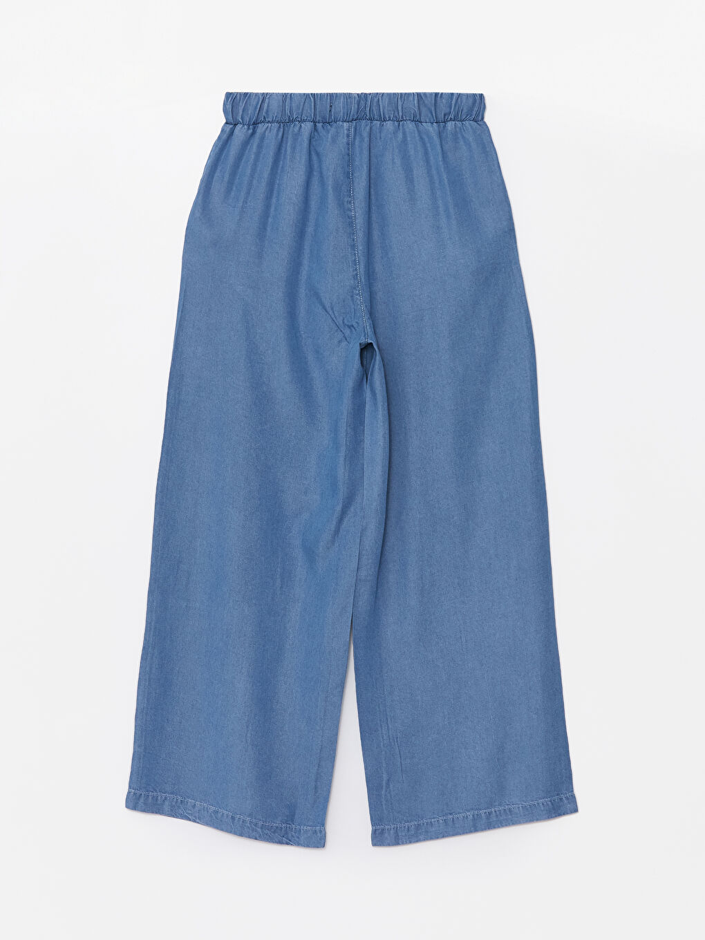 LCW Modest Elastic Waist Wide Leg Women's Jeans -W4AC60Z8-H45