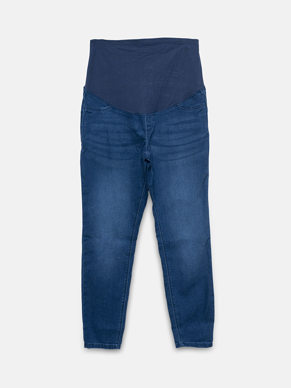 LCW Women's Belly Panel Slim Mom Plain Jeans -W4AC65Z8-309