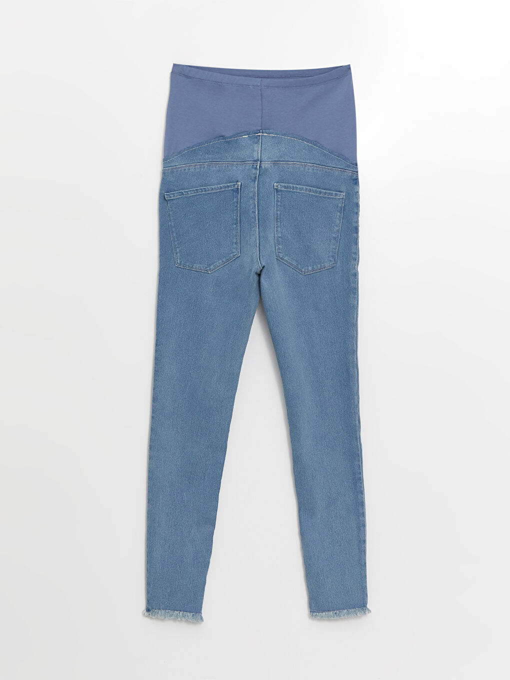 LCWAIKIKI Maternity Tummy Paneled Mercury Skinny Fit Maternity Jeans -W4AC66Z8-507