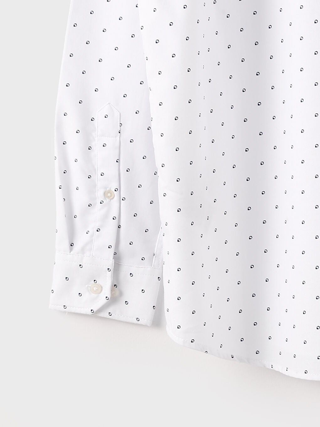 قميص كم طويل رفيع للرجال-7