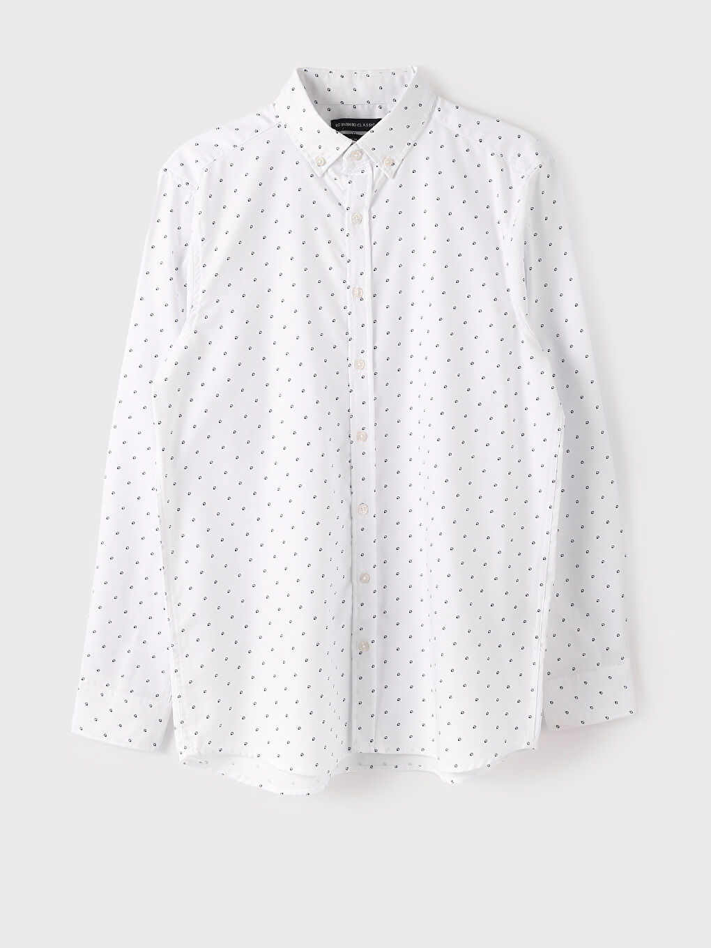 قميص كم طويل رفيع للرجال-4