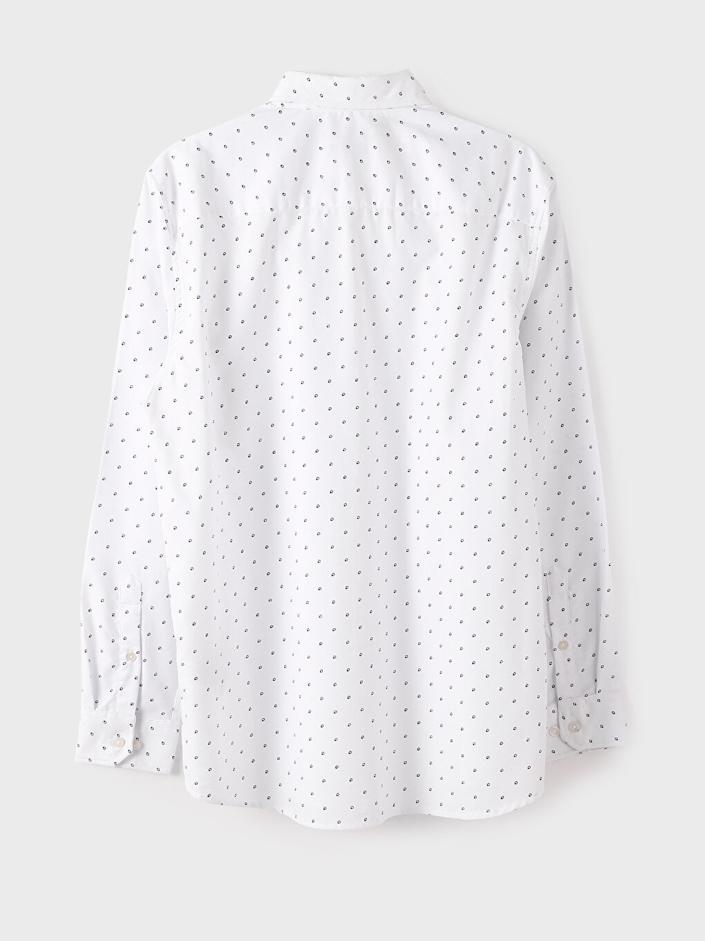 قميص كم طويل رفيع للرجال-5