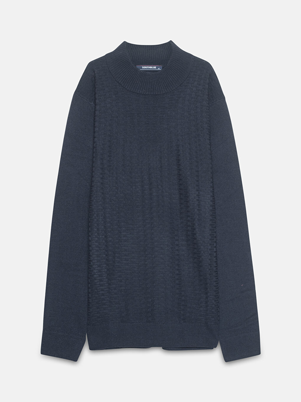 SOUTHBLUE Turtleneck Long Sleeve Men's Knitwear Sweater -W4AC96Z8-RFH