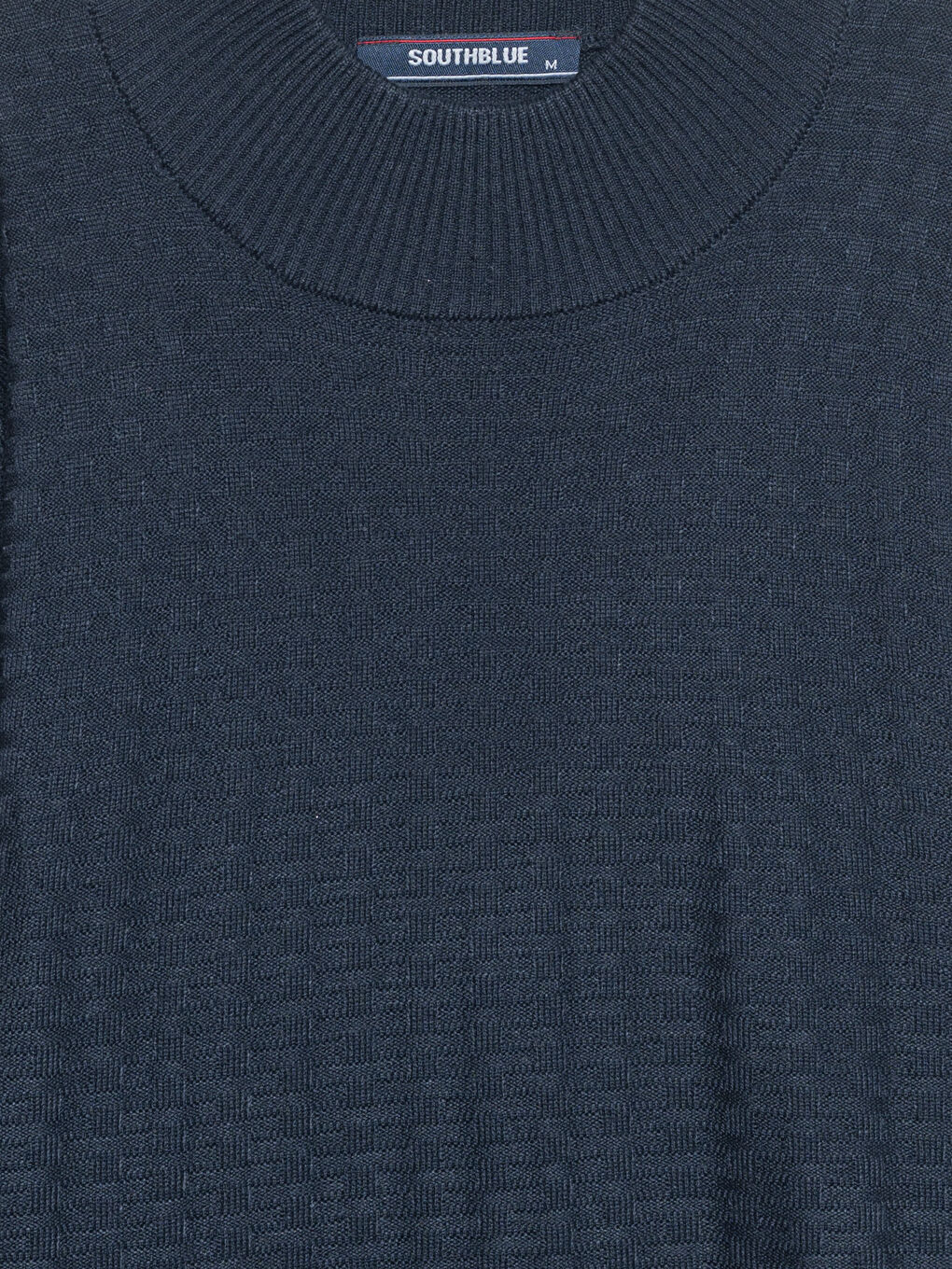 SOUTHBLUE Turtleneck Long Sleeve Men's Knitwear Sweater -W4AC96Z8-RFH