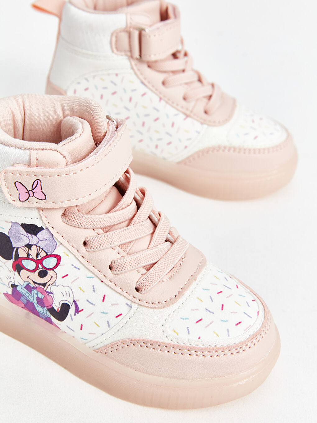 Minnie Mouse Printed Baby Girls' Sneakers-3