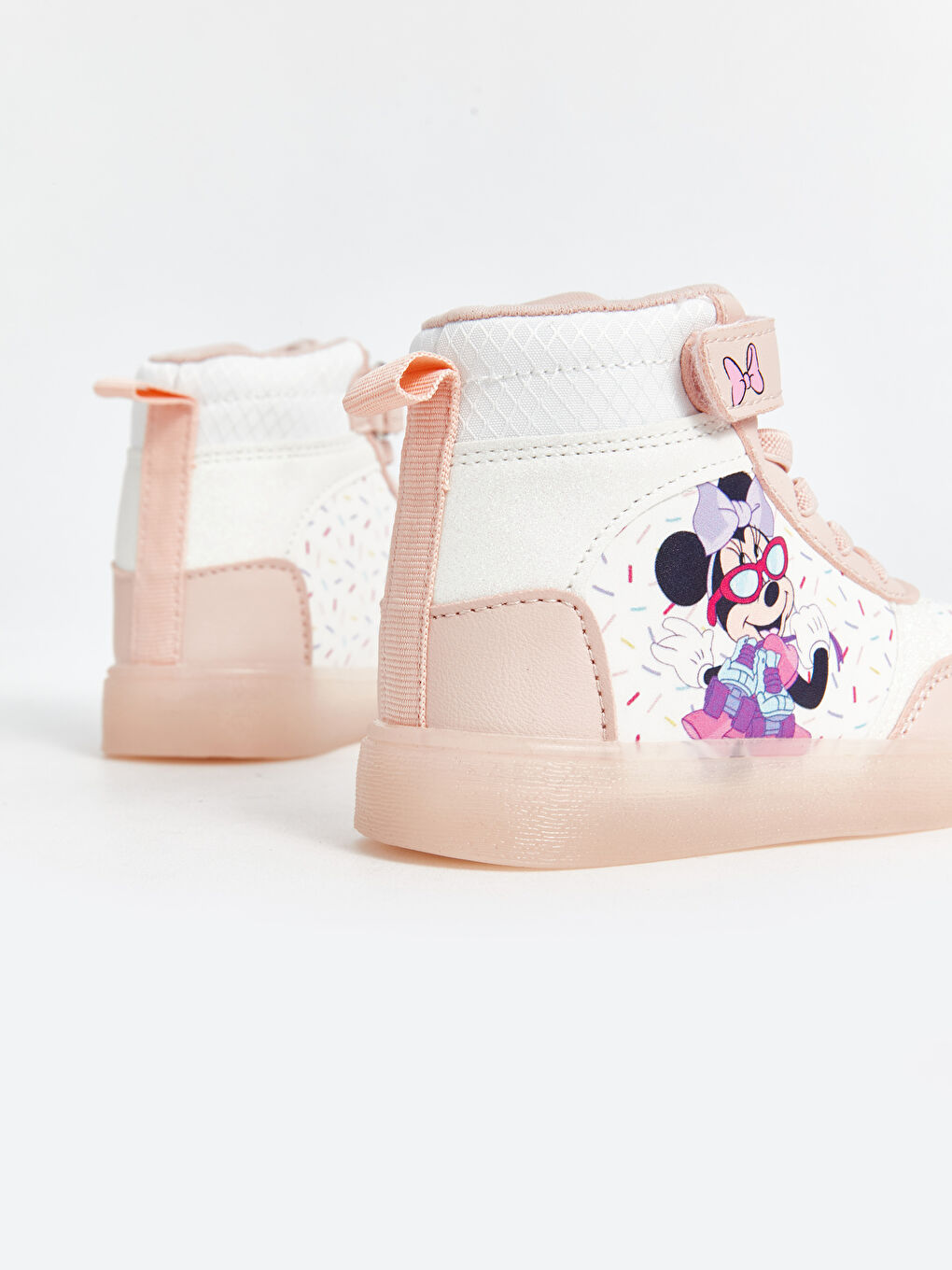 Minnie Mouse Printed Baby Girls' Sneakers-5