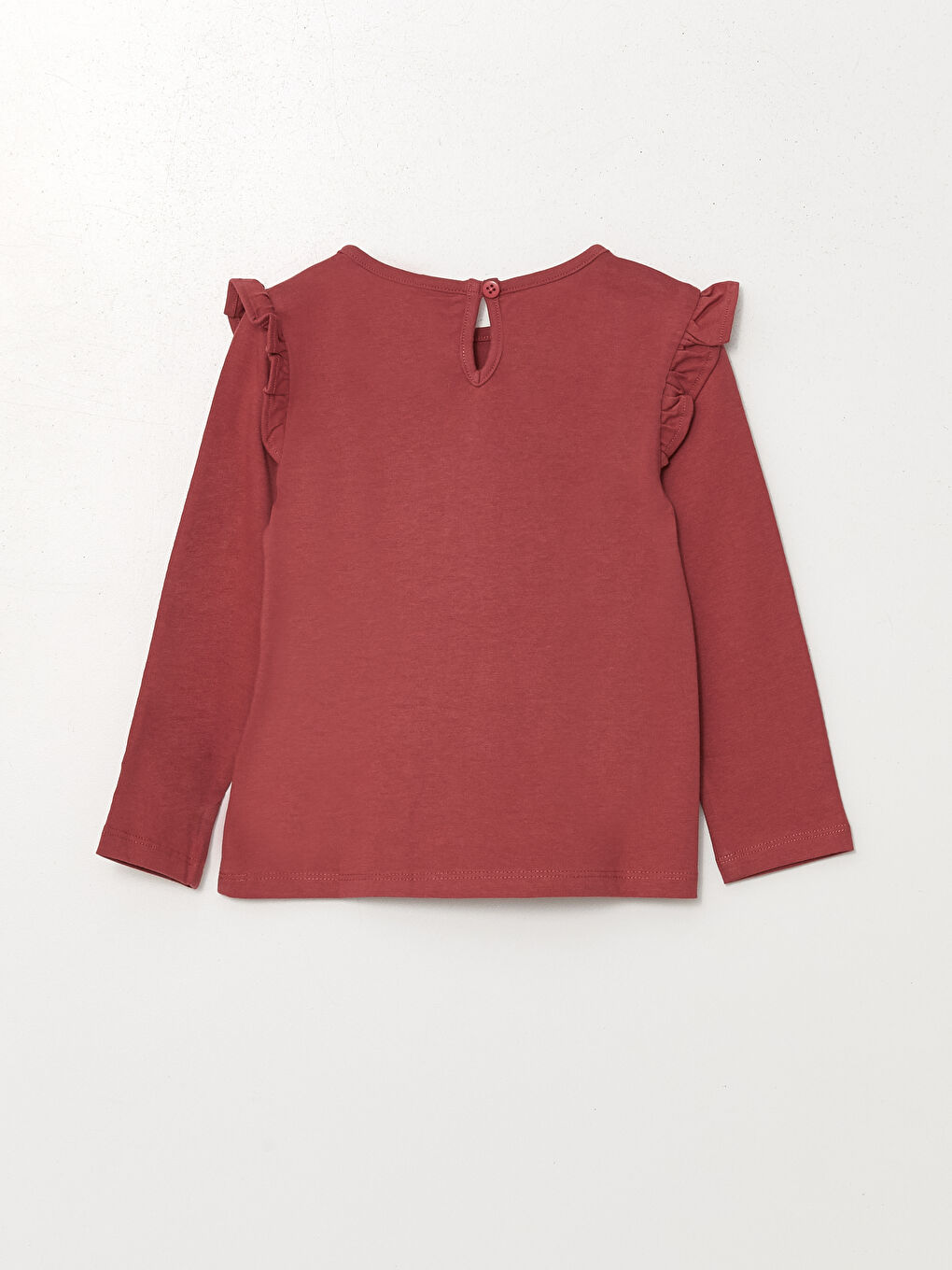 LCW Kids Crew Neck Printed Girls Blouse 2 Pack -W4AE71Z1-H4P