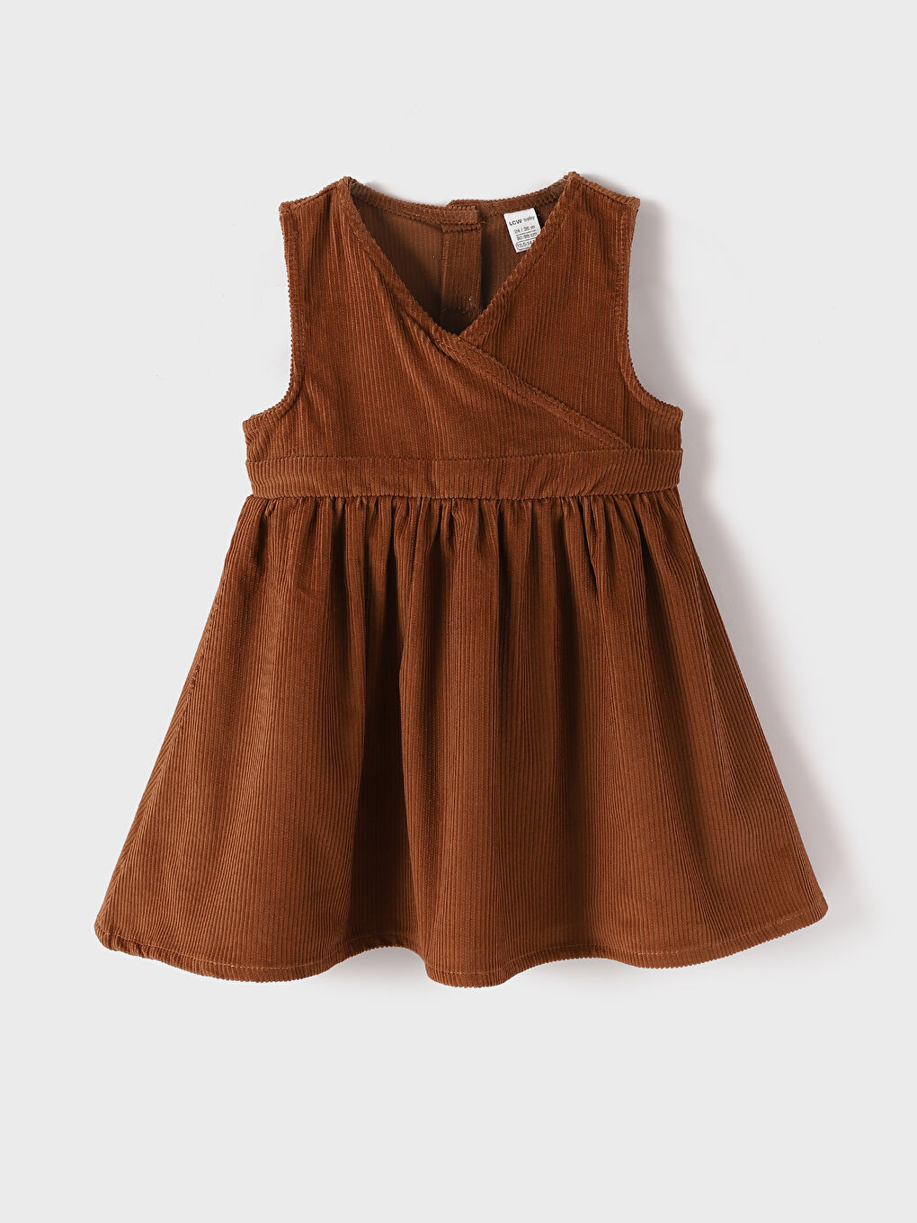 فستان قطيفة للبنات الرضع