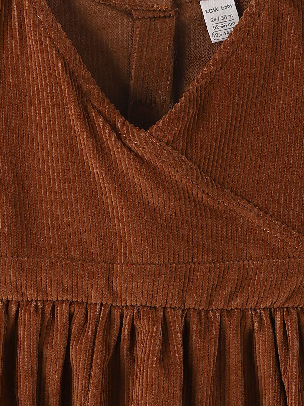 فستان قطيفة للبنات الرضع-3