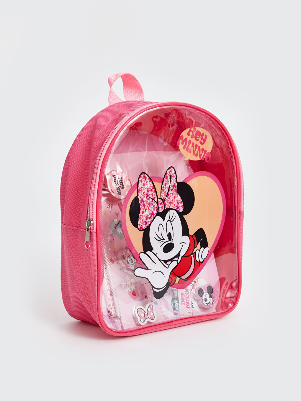 LCW ACCESSORIES Karışık Asorti Minnie Mouse Baskılı Kız Çocuk Sırt Çantası - 1