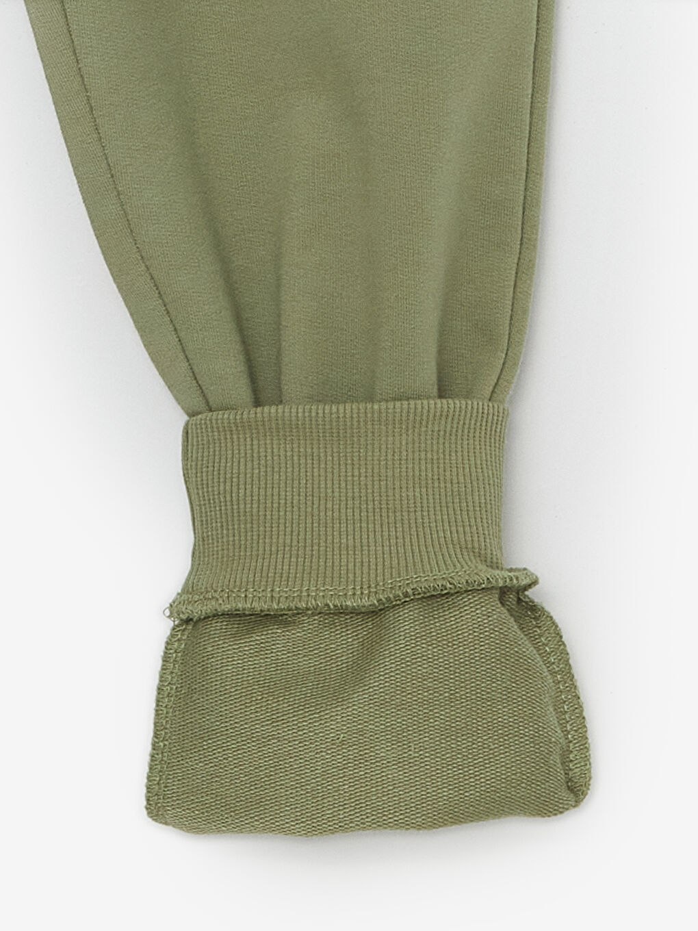 Yeşil Beli Lastikli Erkek Çocuk Jogger Eşofman Altı-2