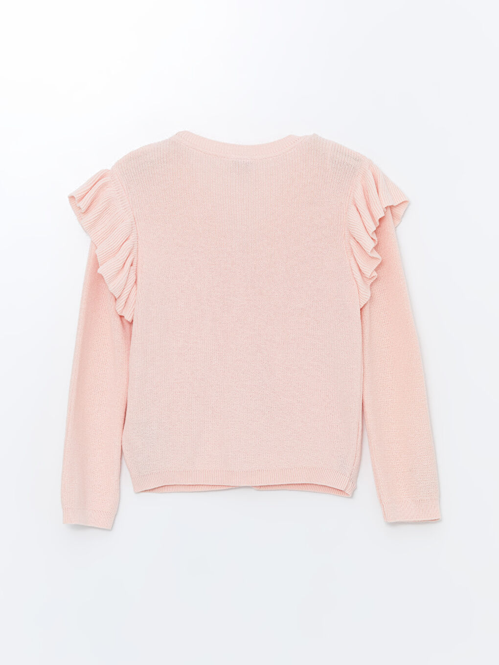 Cardigan en Tricot à Encolure en V pour Filles-1