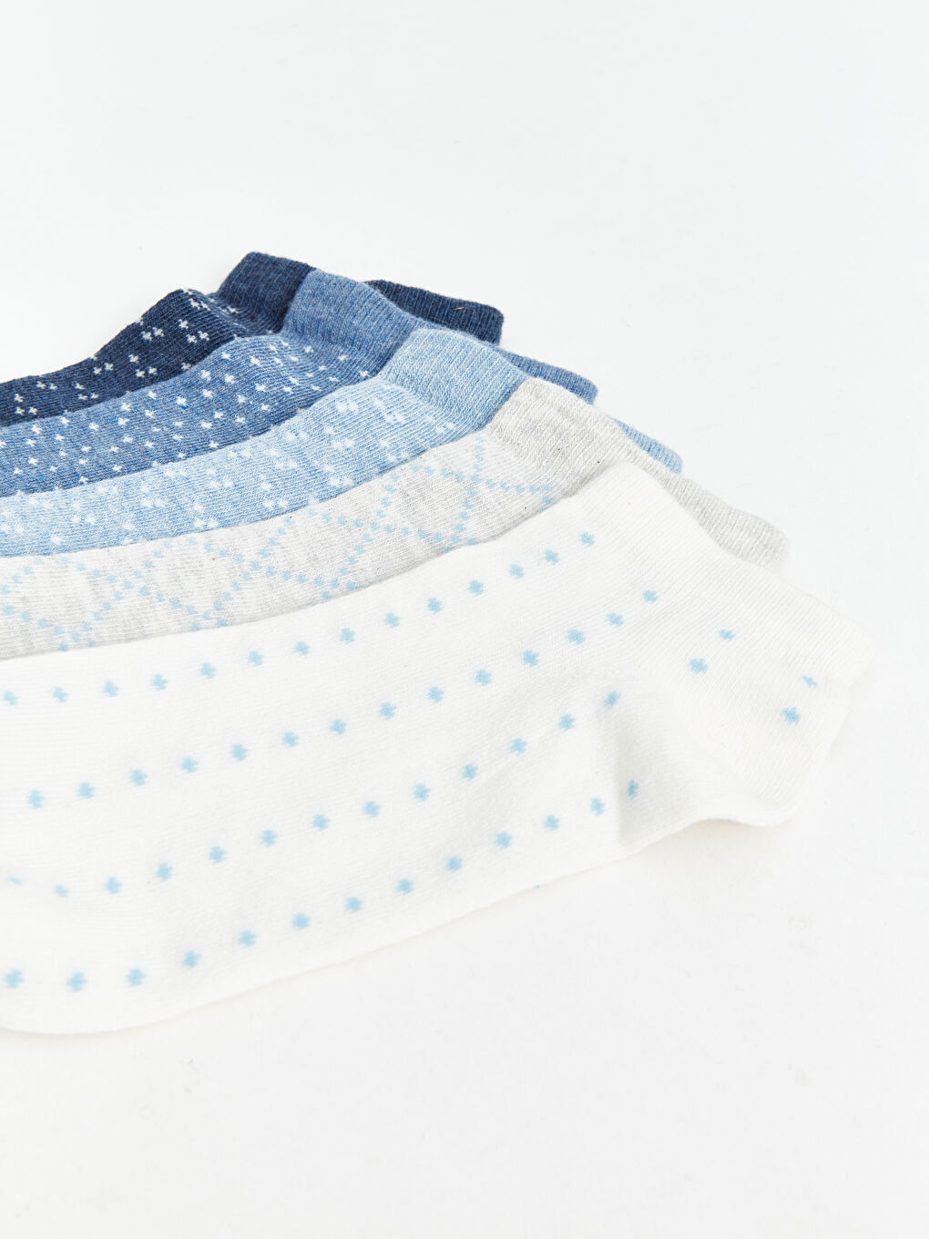 Patterned Women's Trainer Socks 5 Pack-2