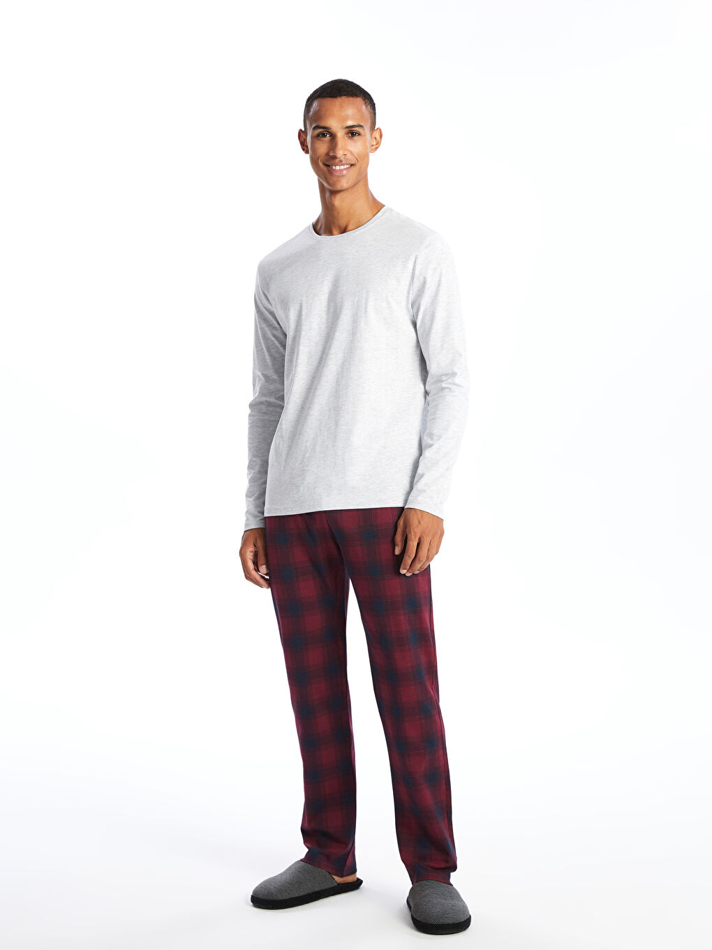 LC WAIKIKI Regular Fit Men's Pyjama Set -W4AI14Z8-LTQ