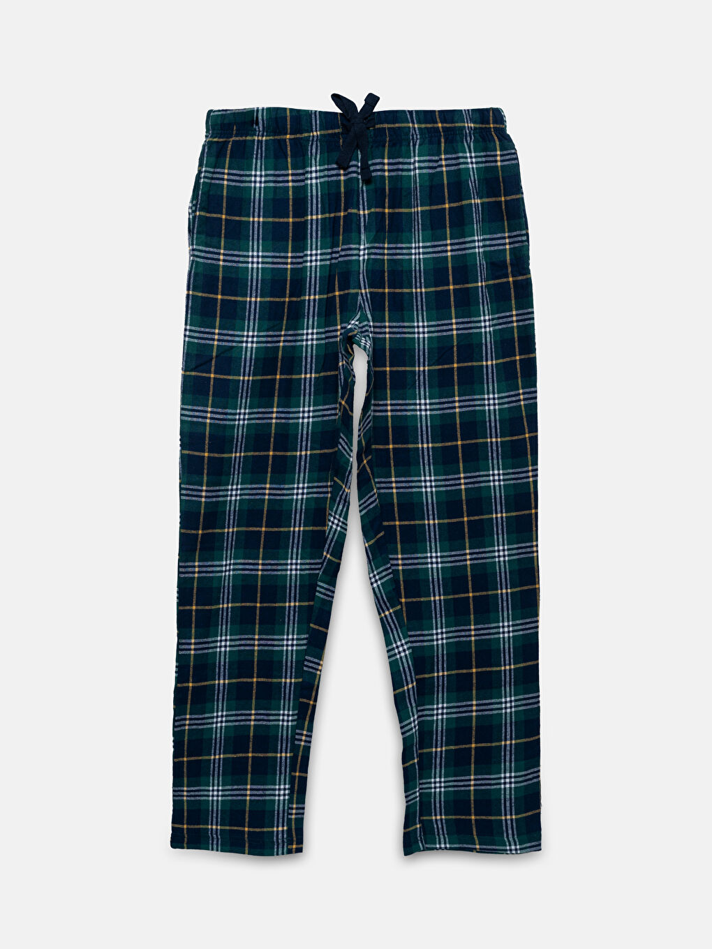 Regular Fit Plaid Men's Pyjama Set-2