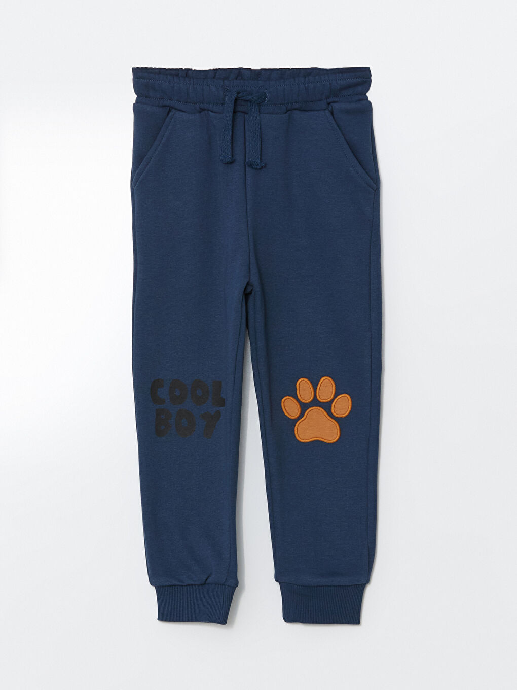 LCW Kids Crew Neck Long Sleeve Printed Baby Boys' Sweatshirt and Sweatpants 2 Pack Set -W4AI41Z1-HSD