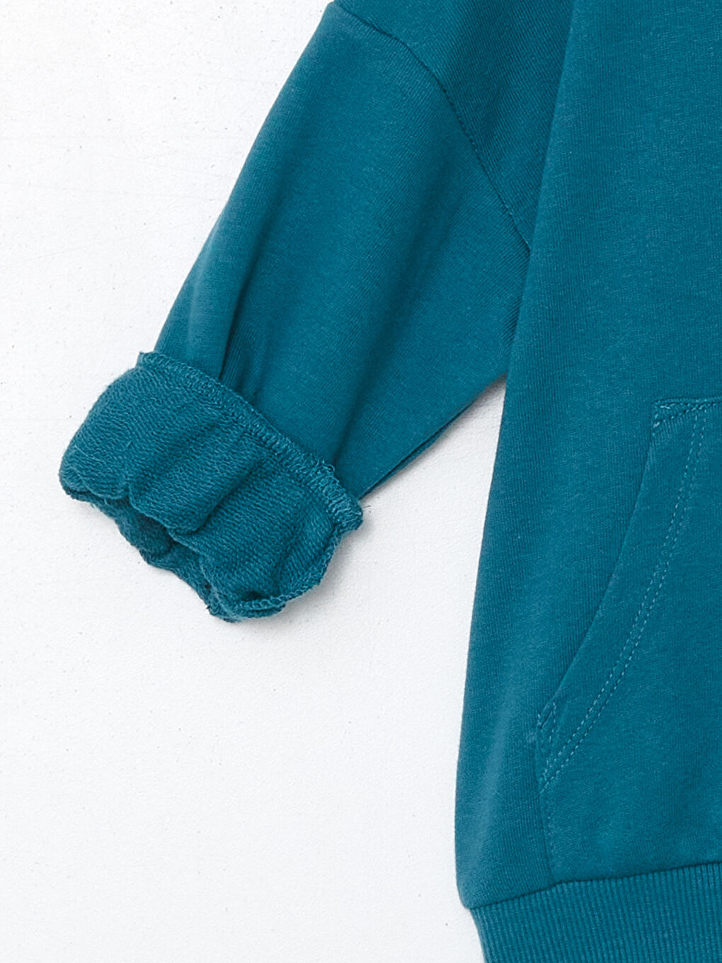 LCW Kids Hooded Long Sleeve Basic Baby Boys' Sweatshirt and Sweatpants 2 Pack Set -W4AI50Z1-H0V