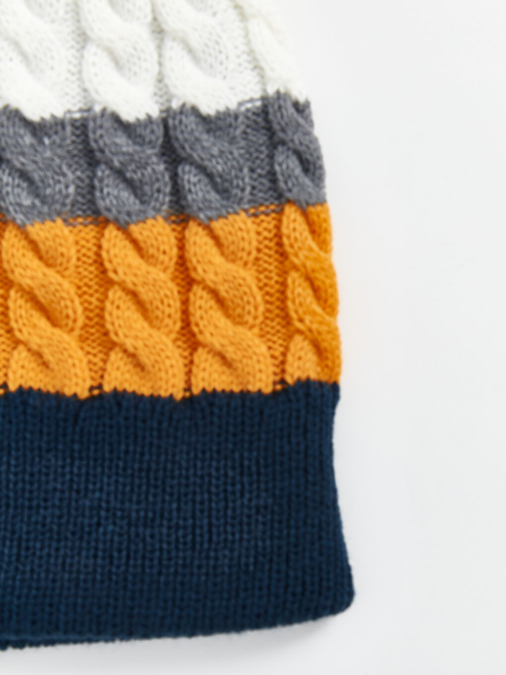 Karışık Ponponlu Kız Çocuk Bere-1