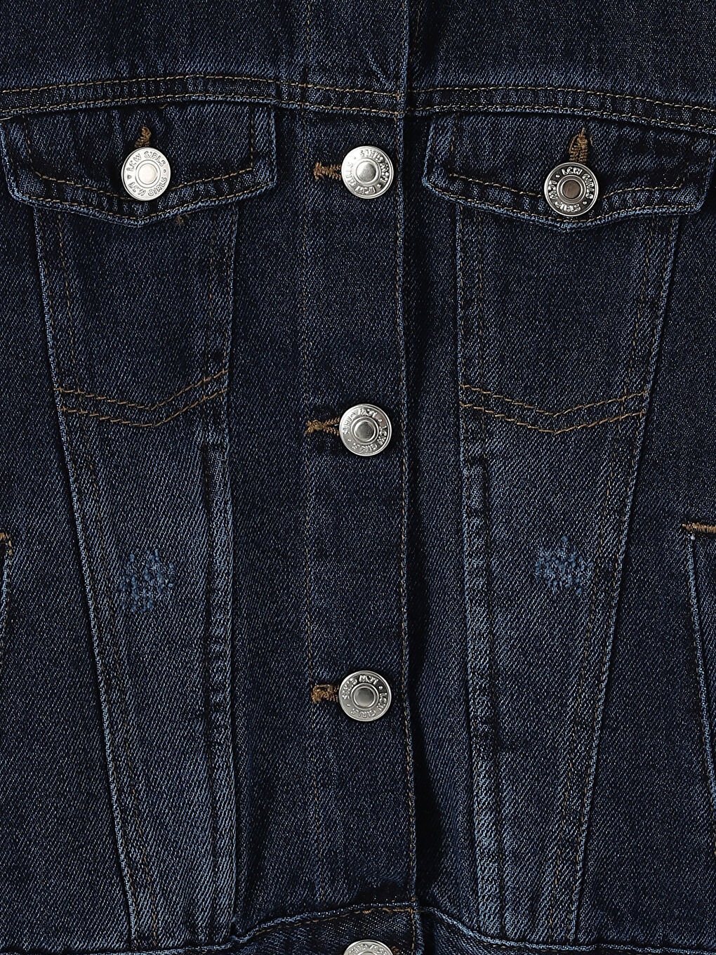 سترة جينز للبنات بقصة مريحة-2