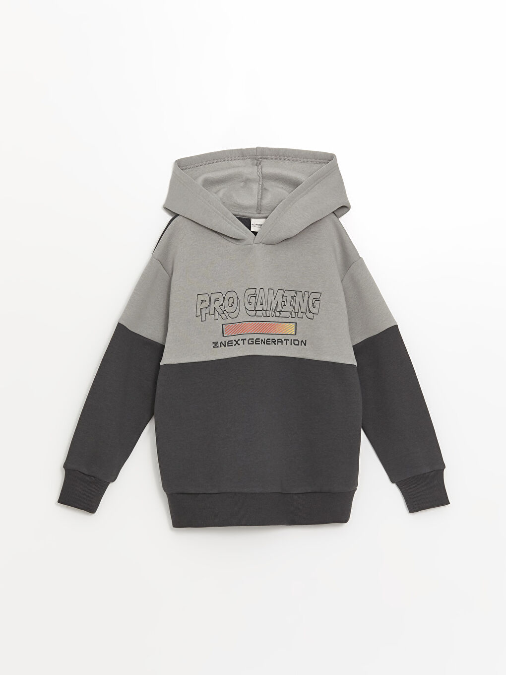 LCW Kids Kapüşonlu Erkek Çocuk Kalın Sweatshirt -W4AK03Z4-GQ7