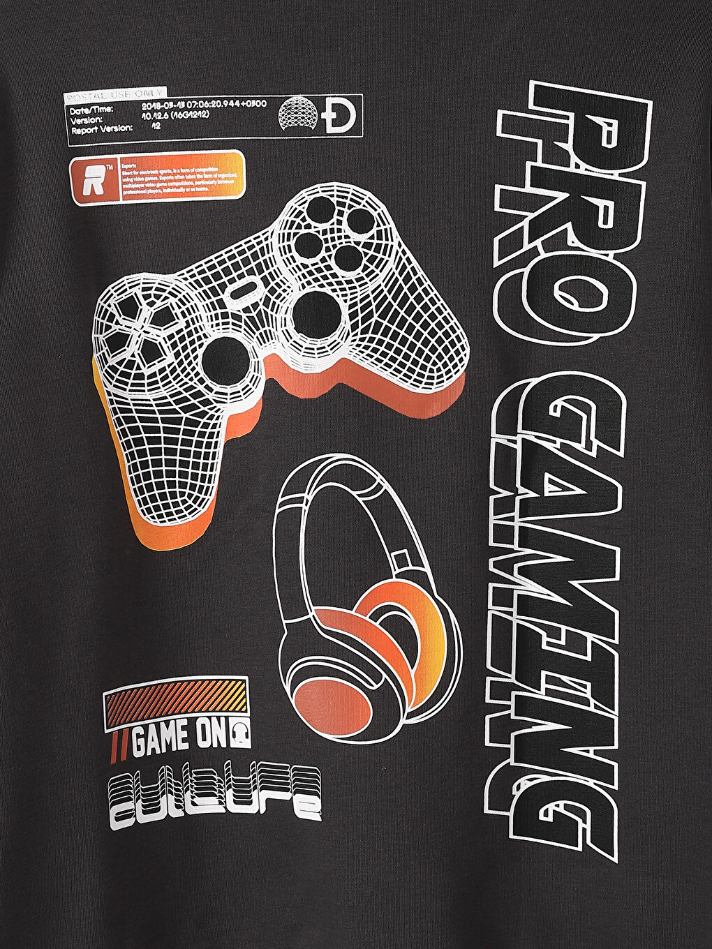 Crew Neck Boys' Thick Sweatshirt -W4AK04Z4-HEF