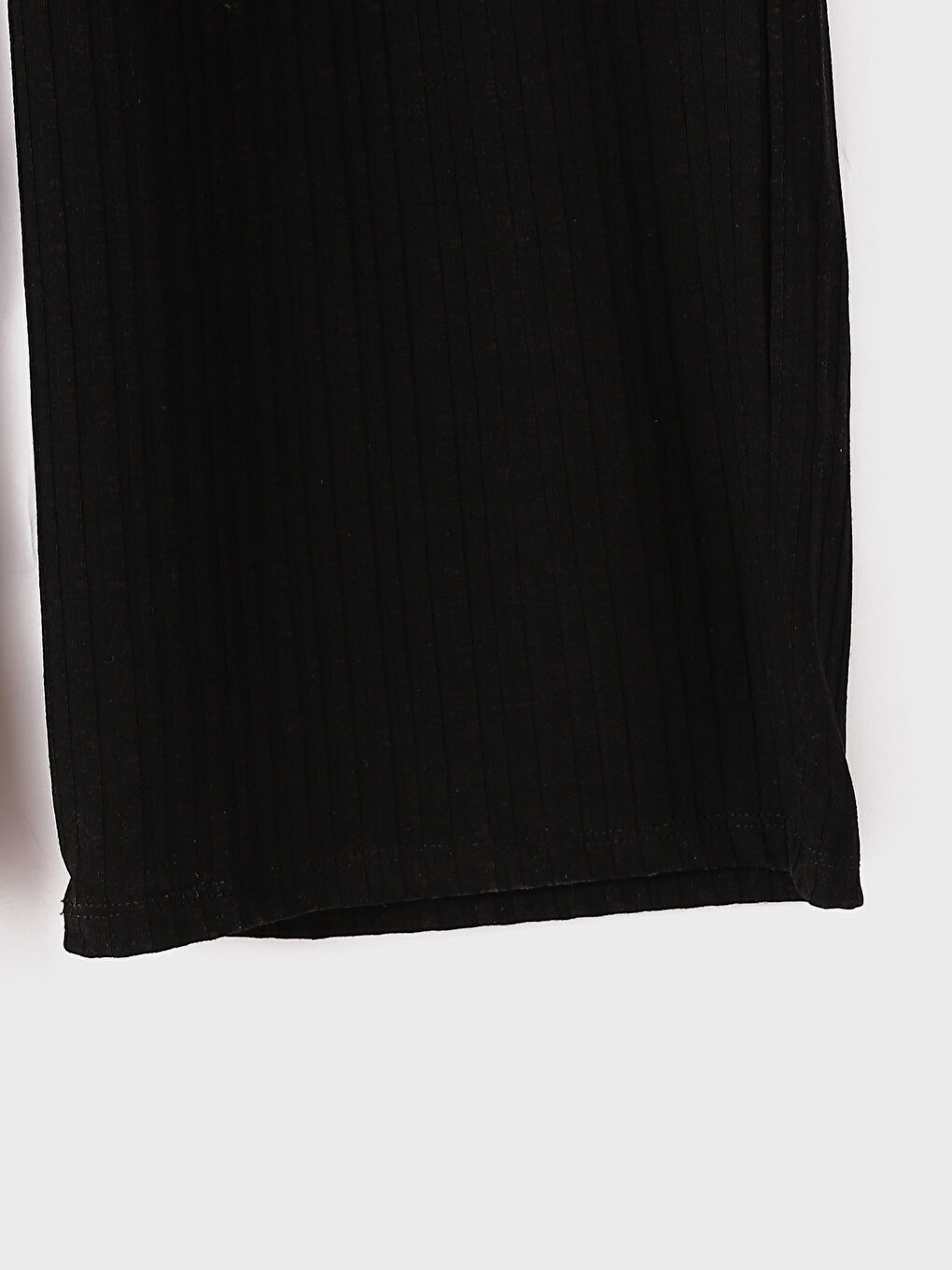 Elasticated Waist Plain Wide Leg Women's Trousers-3