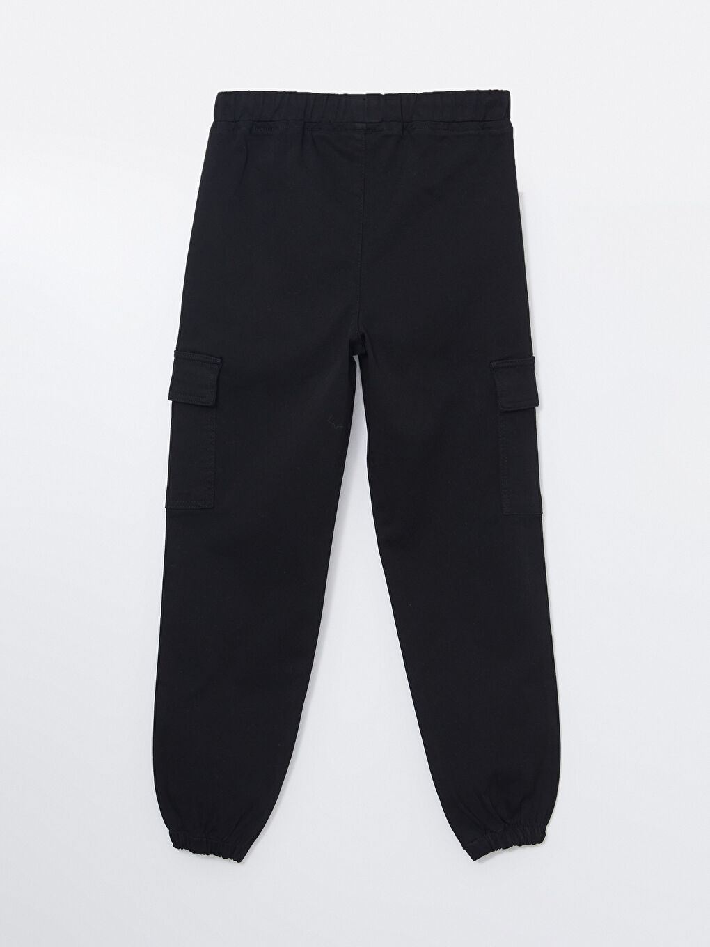 بنطلون كارغو رياضي بخصر مرن للبنات-2