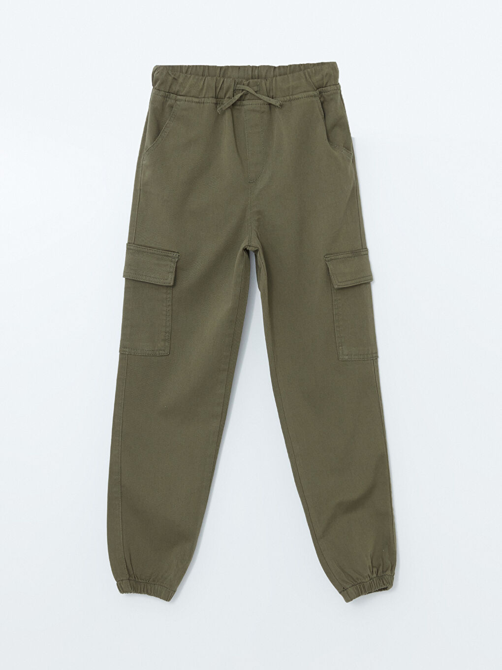 Elasticated Waist Girls' Cargo Jogger Trousers