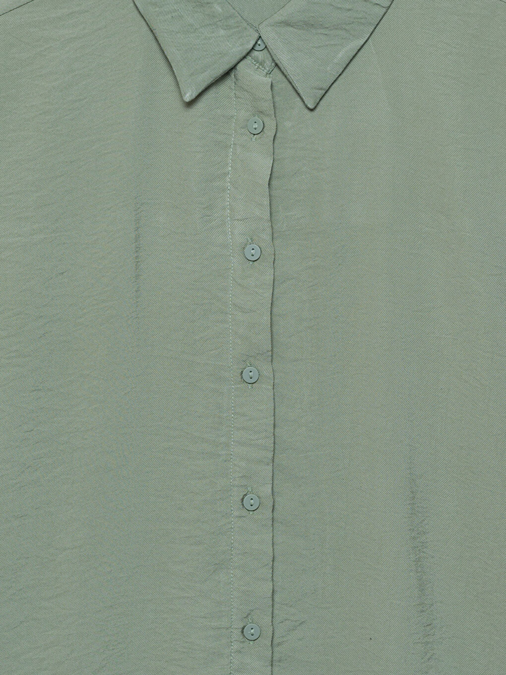 LCWAIKIKI Classic Plain Long Sleeve Women's Shirt Tunic -W4AL90Z8-YGN
