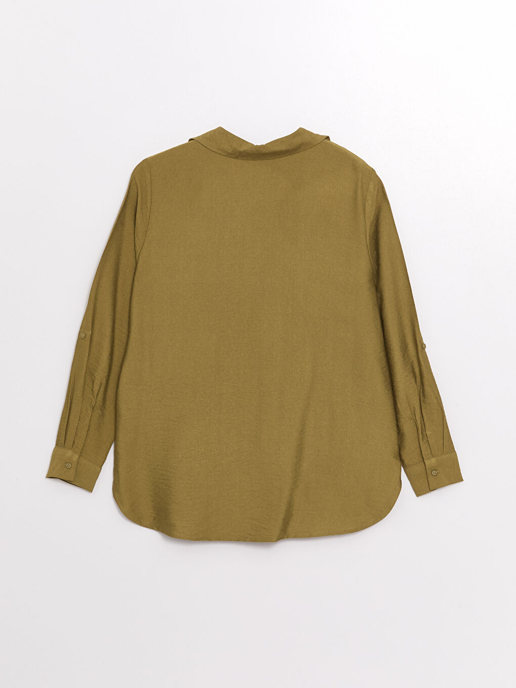 Plain Long Sleeve Dobby Women's Shirt-6