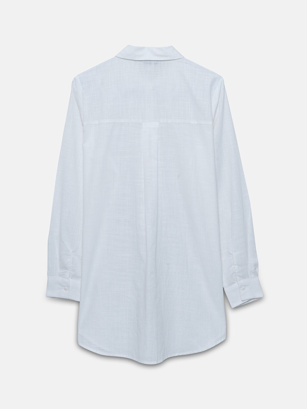 LCWAIKIKI Classic Plain Long Sleeve Women's Shirt Tunic -W4AL97Z8-Q6K