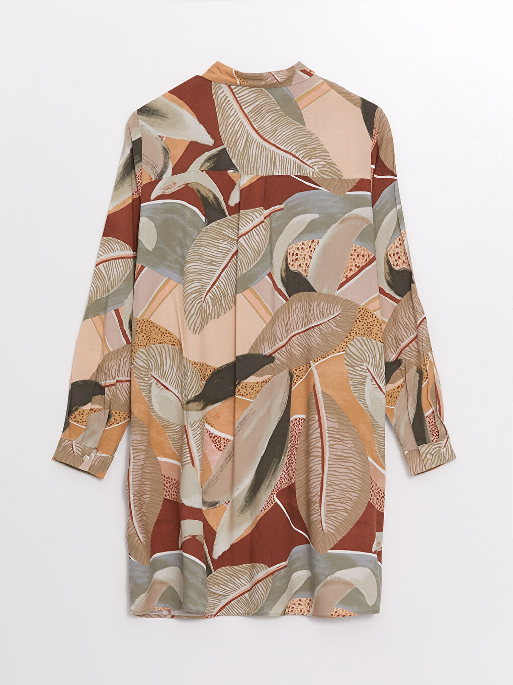 LCWAIKIKI Classic Patterned Women's Shirt Tunic -W4AL99Z8-F9C