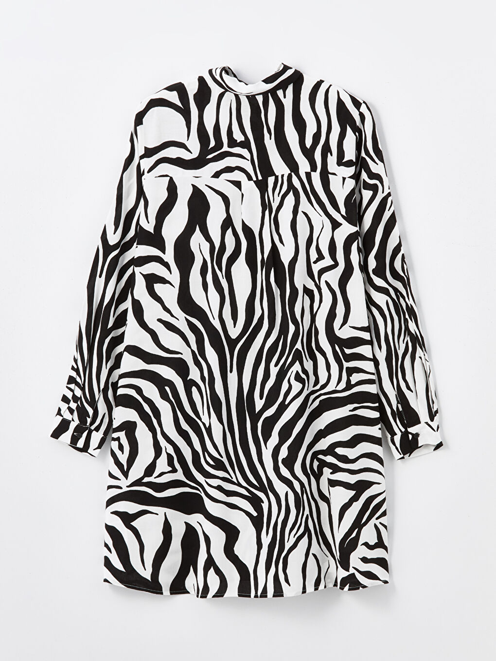 LCWAIKIKI Classic Patterned Women's Shirt Tunic -W4AL99Z8-LQJ
