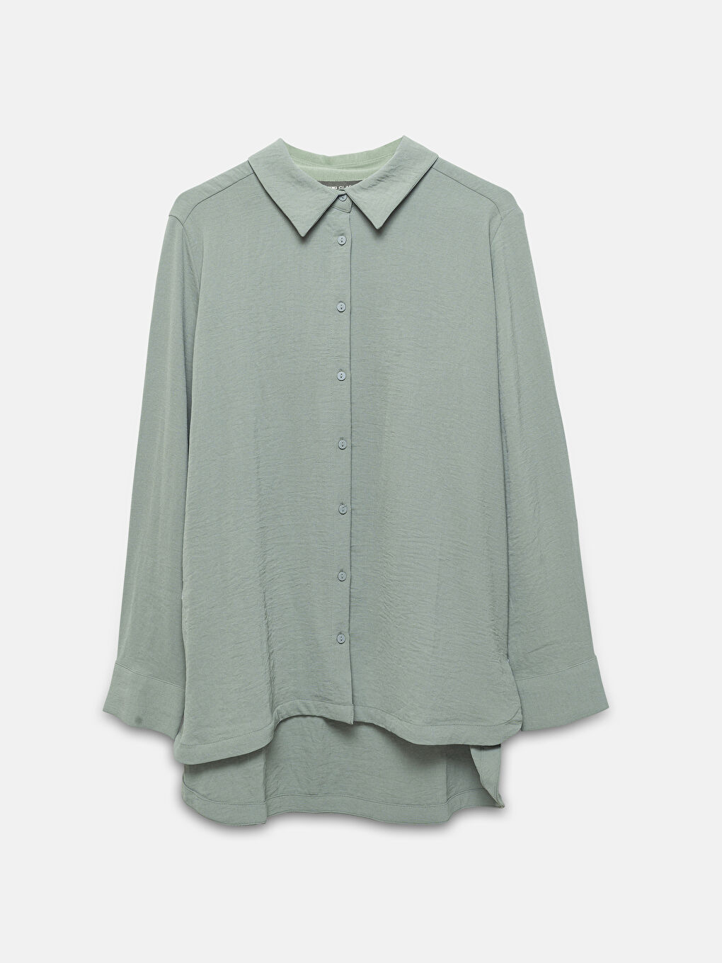 LCWAIKIKI Classic Plain Long Sleeve Women's Shirt Tunic -W4AN01Z8-VZB