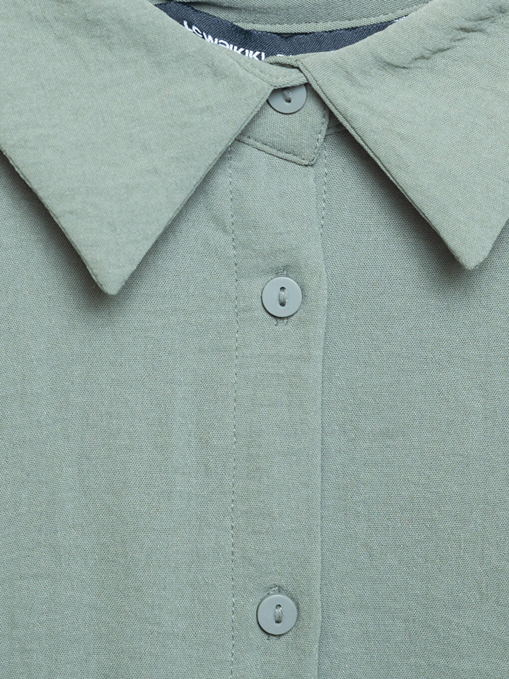 LCWAIKIKI Classic Plain Long Sleeve Women's Shirt Tunic -W4AN01Z8-VZB