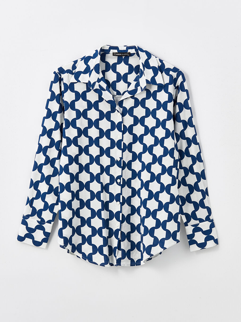 LCWAIKIKI Classic Patterned Women's Shirt -W4AN07Z8-LRA