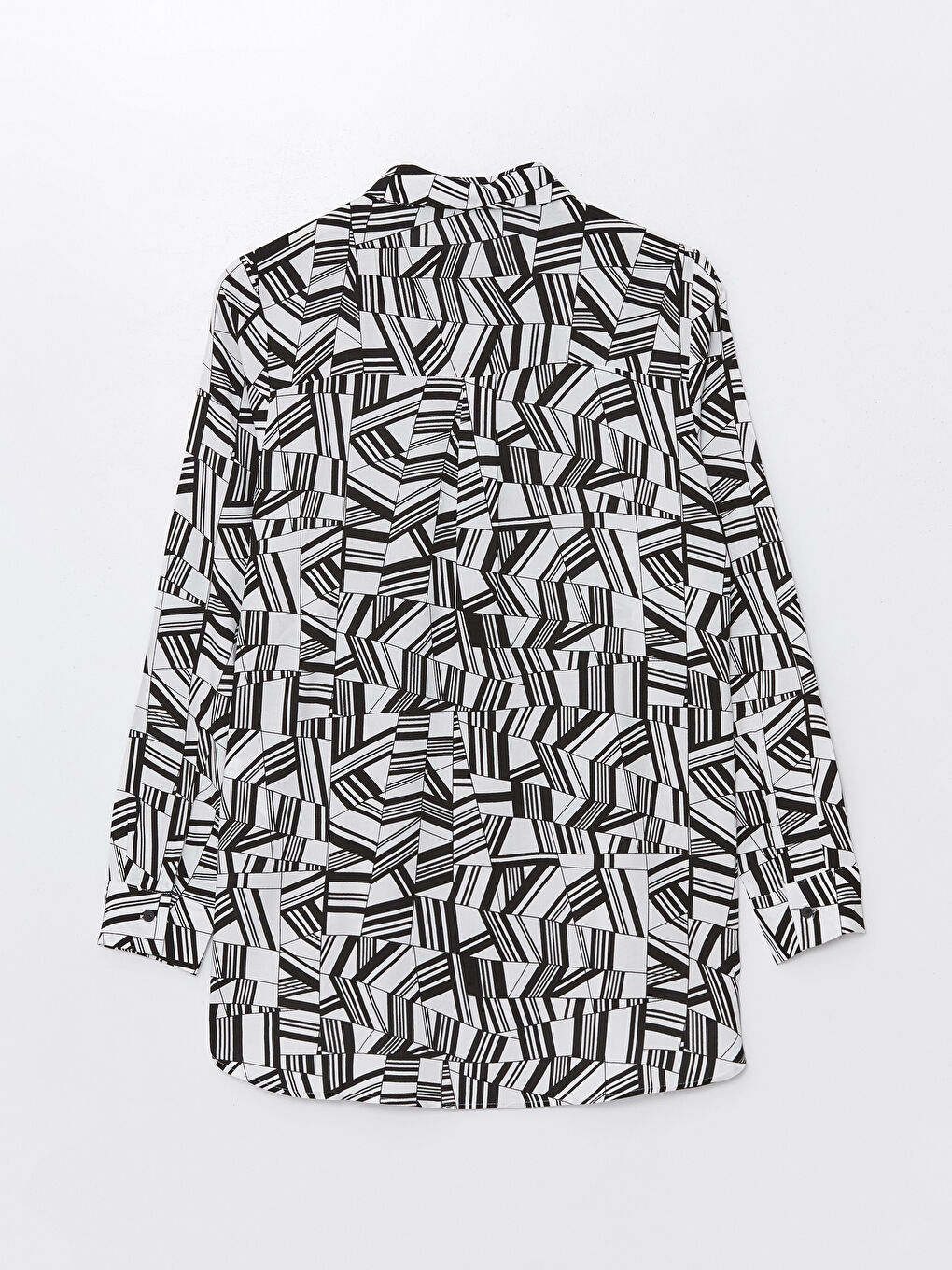 LCWAIKIKI Classic Patterned Long Sleeve Women's Shirt -W4AN11Z8-LU7