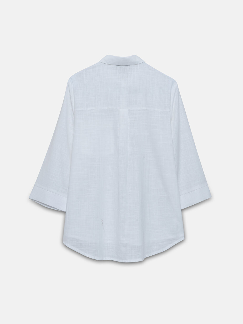 LCWAIKIKI Classic Women's Plain Shirt with Pocket Detail -W4AN13Z8-Q6K