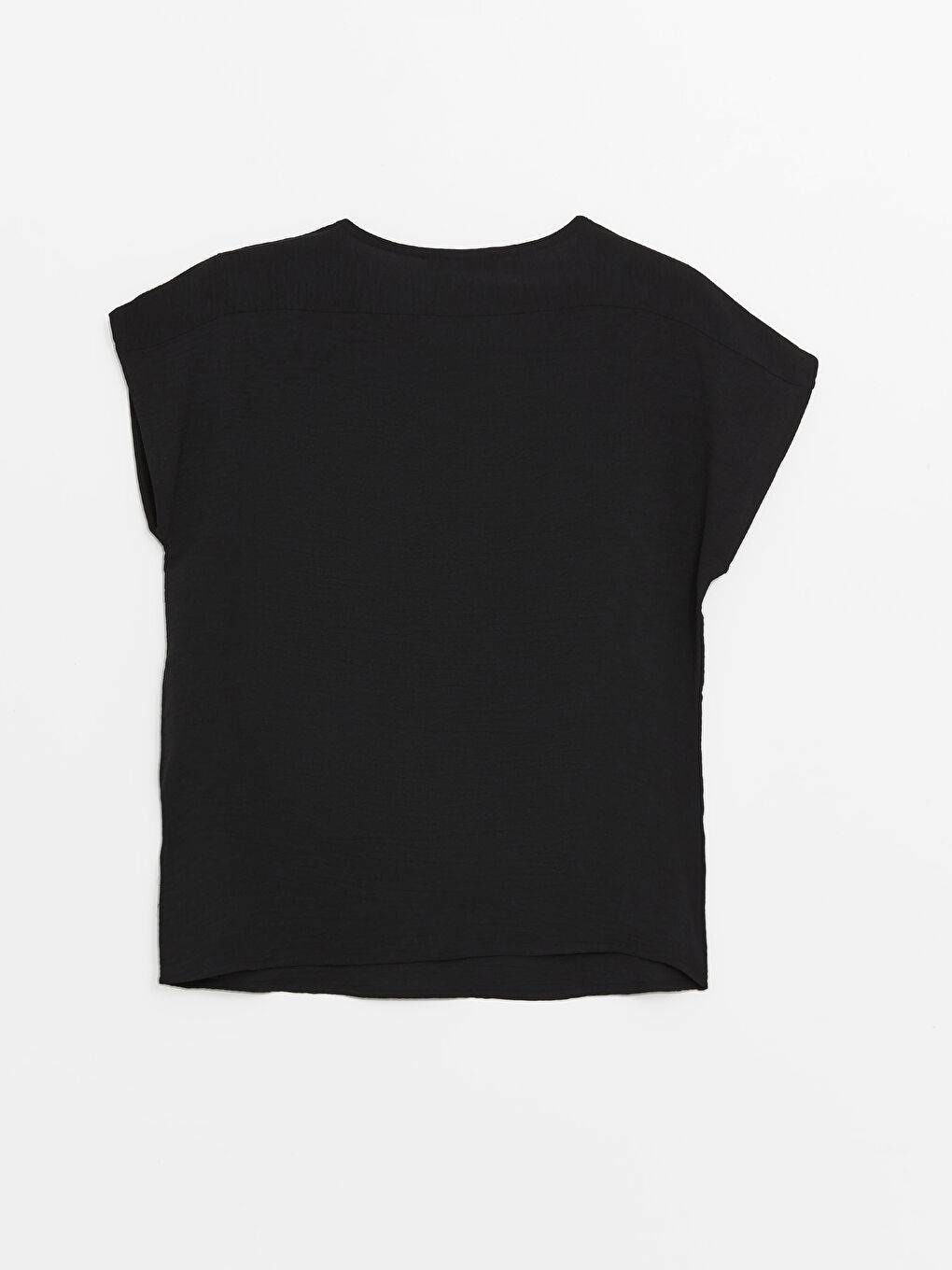 V Neck Plain Aerobin Women's Blouse-6