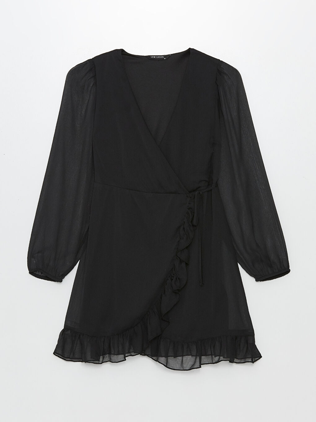 LC Waikiki Double Breasted Plain Long Sleeve Women's Dress -W4AN79Z8-CVL
