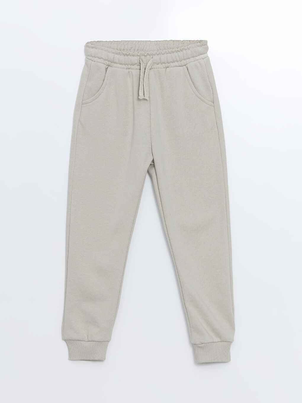 Gri Beli Lastikli Erkek Çocuk Jogger Eşofman Altı