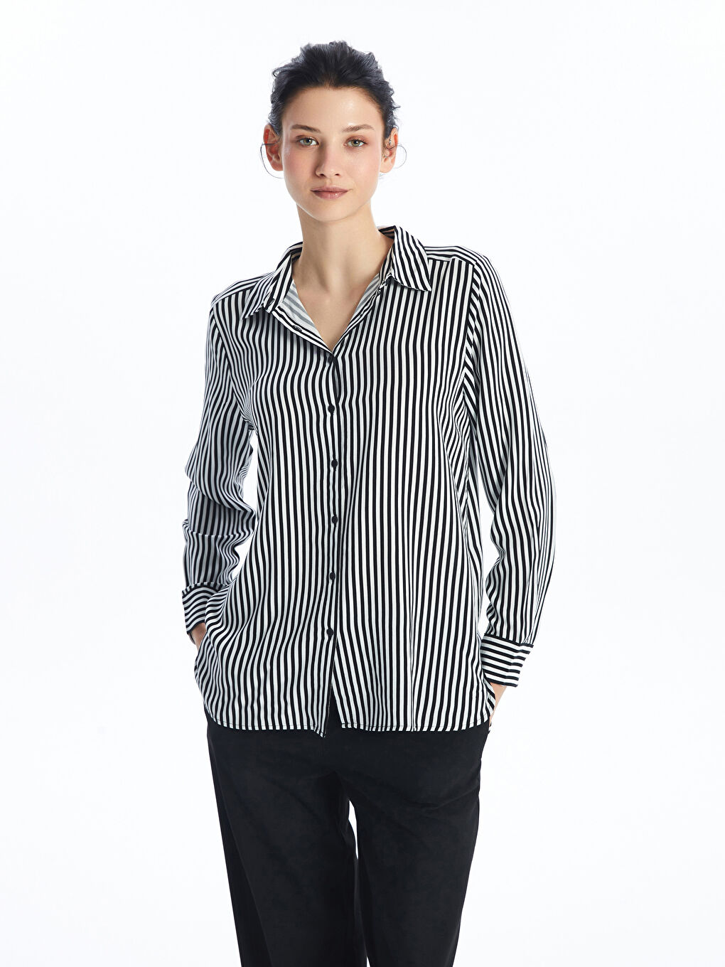 Chemise Rayée pour Femmes