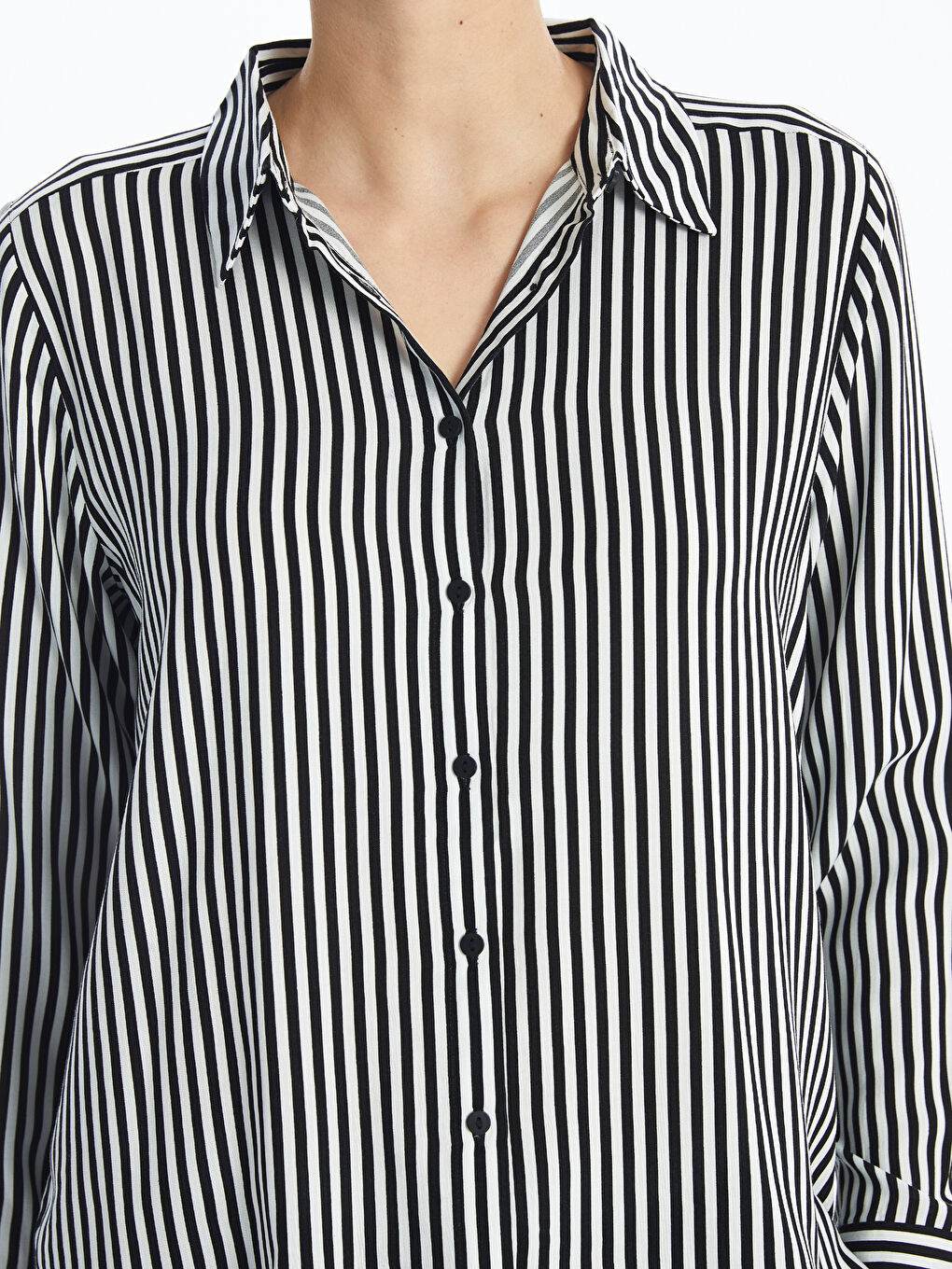 Chemise Rayée pour Femmes-3