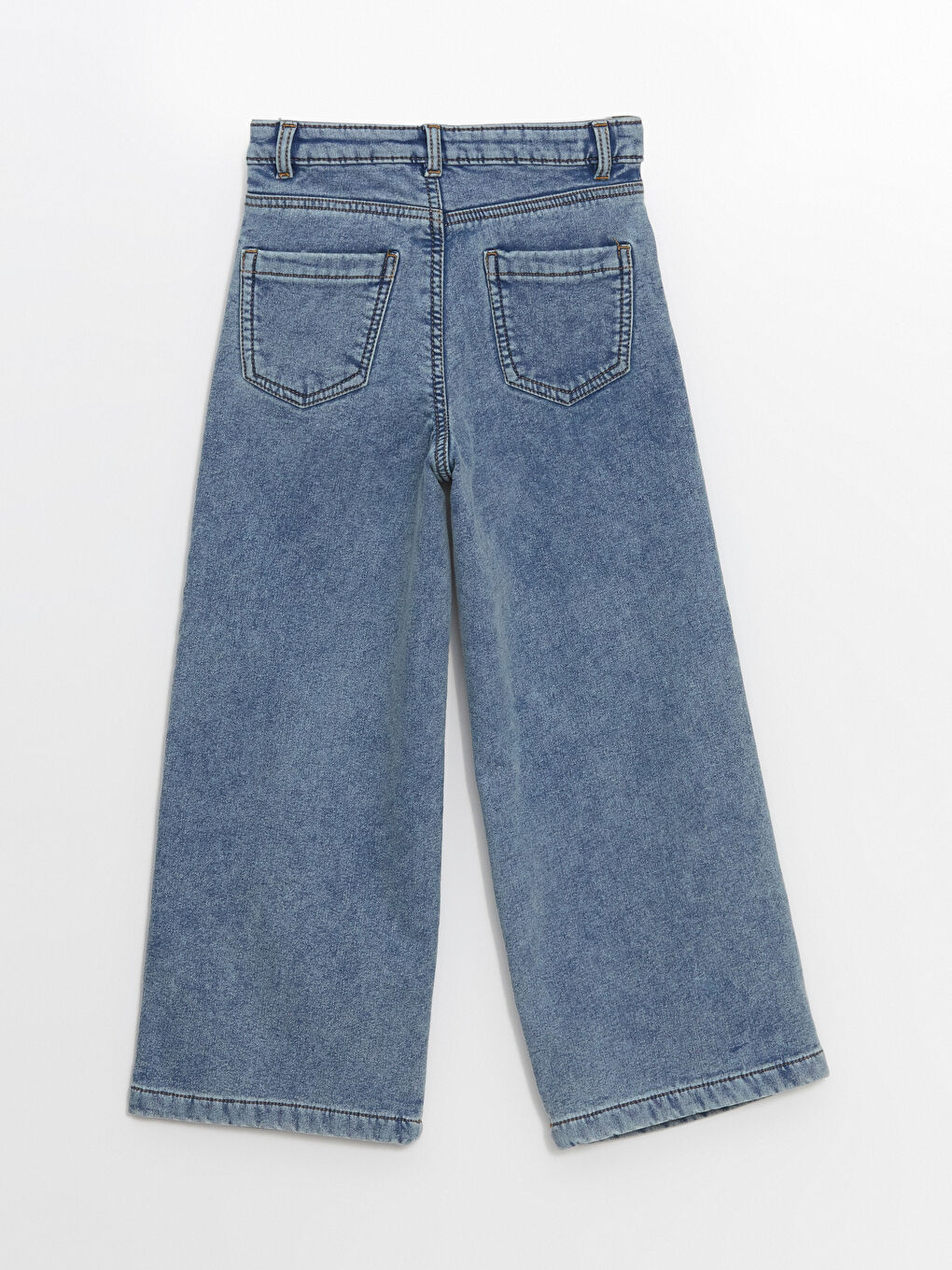 LC Waikiki Elasticated Waist Girls' Jeans -W4AO60Z4-311