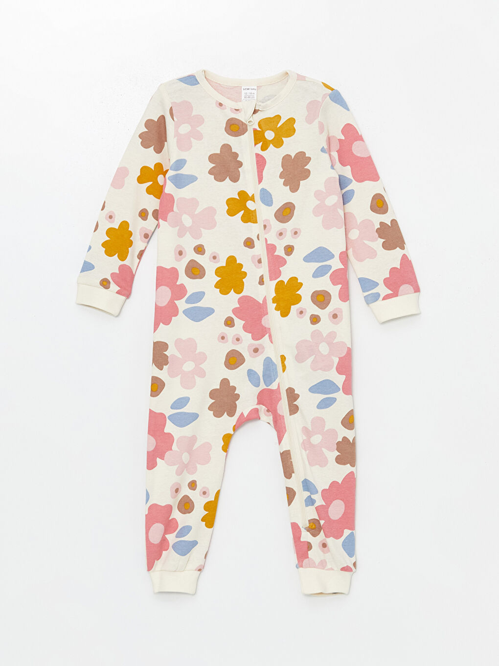 Crew Neck Baby Girls' Jumpsuit 2 Pack-1