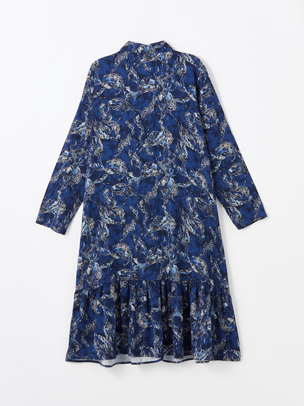 LCW Grace Patterned Women's Shirt Dress -W4AP07Z8-LSJ